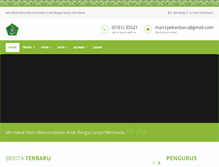 Tablet Screenshot of man1pekanbaru.sch.id